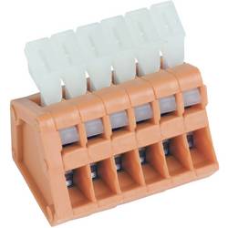 PTR Hartmann 53191050321E pružinová svorkovnice 0.50 mm² Pólů 5 oranžová 1 ks
