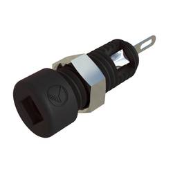 Hirschmann Test & Measurement MBI 1 mini laboratorní zásuvka zásuvka, vestavná vertikální Ø pin: 2 mm černá 1 ks Piece