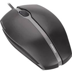 CHERRY Gentix Illuminated optická myš, přenos USB, 3 tlačítko, 1000 dpi, černá