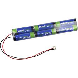 XCell Akupack 6 x AA Ni-MH 7.2 V 2700