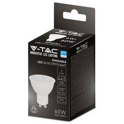 V-TAC 21198 LED reflektor Energetická třída (EEK2021) F (A - G) GU10 6 W = 60 W teplá bílá 1 ks
