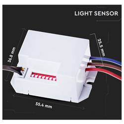 V-TAC 5082 Infračervený senzor 120 °, 360 ° bílá IP65