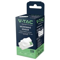 V-TAC 1446 Mikrovlnný senzor 360 ° bílá IP20