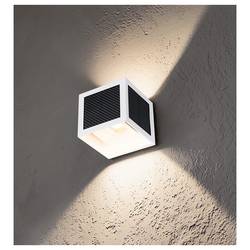 V-TAC VT-408CCT-W 24295 venkovní solární nástěnné osvětlení s PIR senzorem LED 9 W bílá
