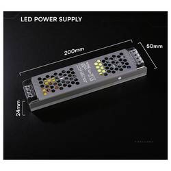 V-TAC VT-13075-S napájecí zdroj pro LED konstantní napětí 75 W 6.25 A 12 V/DC bez možnosti stmívání 1 ks