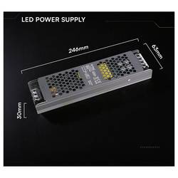 V-TAC VT-24250-S napájecí zdroj pro LED konstantní napětí 250 W 10.5 A 24 V/DC bez možnosti stmívání 1 ks