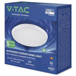 V-TAC VT-8179 24360 Senzorové osvětlení Energetická třída (EEK2021): E (A - G) 40 W teplá až studená bílá bílá