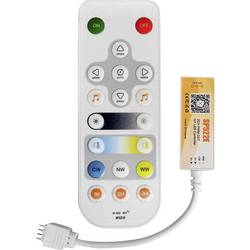 V-TAC 24173 V-TAC Controller Smart WiFi per Strip LED CCT DC5–24V 2A con Telecomando RF LED Wi-Fi kontrolér 2 A (d x š x v) 56 x 21 x 12 mm 1 ks