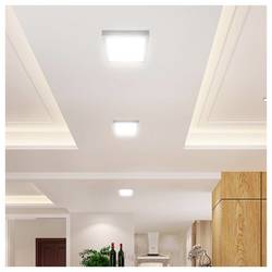 V-TAC VT-60018CCT 104986 LED osvětlení na stěnu/strop Energetická třída (EEK2021): E (A - G) 18 W teplá až studená bílá bílá