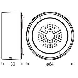 OSRAM HOMELIGHTING 4058075856929 siréna 90 dB 5 V