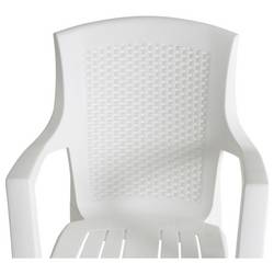 Progarden Eden SET 4x St-Ses weiß M73532 sada zahradního nábytku bílá