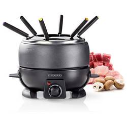 Melissa 16310236 fondue 800 W kabelové připojení, ochrana proti přehřátí černá