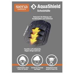 Siena Garden AquaS.Tischhül.160x90x70 T44670 Protective sleeve polyester světle šedá