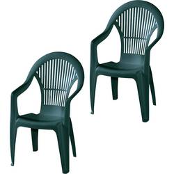Progarden Vega SET 2x St-Ses grün M73538 sada zahradního nábytku zelená