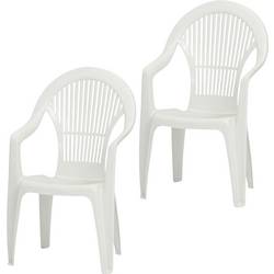 Progarden Vega SET 2x St-Ses weiß M73533 sada zahradního nábytku bílá