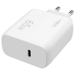 Ansmann Home Charger HC165PD USB nabíječka, 1x USB-C®, 65 W, PPS, Dodávka energie, Quick Charge, bílá