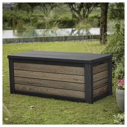 KETER Kissenbox Walnut 570l K261927 Zahradní box vlašský ořech