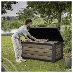 KETER Kissenbox Walnut 570l K261927 Zahradní box vlašský ořech