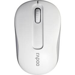 Rapoo M10Plus myš, přenos bezdrátový, USB, 1000 dpi, bílá