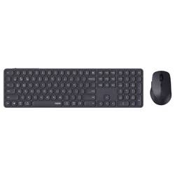 Rapoo 9810M bezdrátový, Bluetooth® sada klávesnice a myše německá, QWERTZ černá