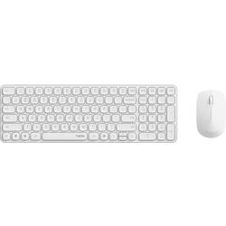 Rapoo 9310M bezdrátový, Bluetooth® sada klávesnice a myše ergonomická německá, QWERTZ bílá