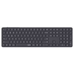 Rapoo E9810M bezdrátový, Bluetooth® klávesnice německá, QWERTZ tmavě šedá