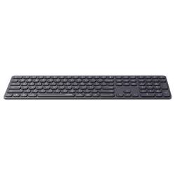 Rapoo E9810M bezdrátový, Bluetooth® klávesnice německá, QWERTZ tmavě šedá