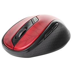 Rapoo M500 myš, přenos bezdrátový, Bluetooth®, 1600 dpi, červená