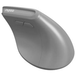 Rapoo EV310M myš, přenos bezdrátový, Bluetooth®, 6 tlačítko, 2400 dpi, šedá