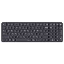 Rapoo E9710M bezdrátový, Bluetooth® klávesnice německá, QWERTZ tmavě šedá