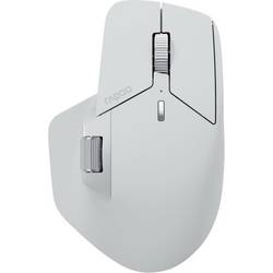 Rapoo MT760M myš, přenos bezdrátový, Bluetooth®, 10 tlačítko, 4000 dpi, bílá