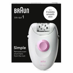 Braun epilátor růžová, bílá