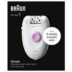 Braun epilátor růžová, bílá