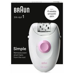 Braun epilátor růžová, bílá