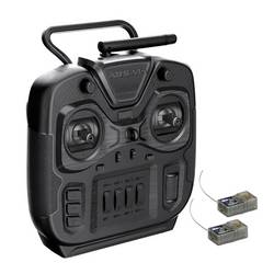 Absima 6-channel Stick sset SR6S-EVO 2.4GHz 2x 6-CH RX černá Ruční dálkové ovládání 2,4 GHz Kanálů: 6