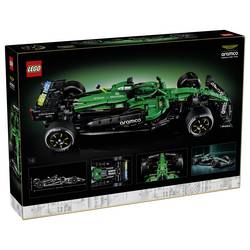 6588593 LEGO® TECHNIC Aston Martin Aramco AMR25 F1® Auto s řízením, zavěšením, převodovkou a RS; stavebnice pro dospělé