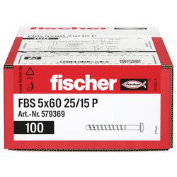 Fischer 579369 šroub do betonu 60 mm TX galvanizováno zinkem 100 ks