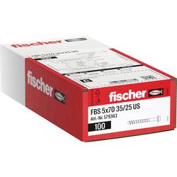 Fischer 579363 šroub do betonu 70 mm vnější šestihran galvanizováno zinkem 100 ks