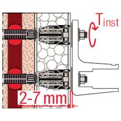 Fischer 575228 systém pro distanční montáže (d) 380 mm pozinkované 20 ks