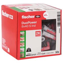 Fischer 579154 univerzální hmoždinka 40 mm 50 ks