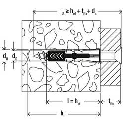 Fischer 579153 univerzální hmoždinka 30 mm 50 ks