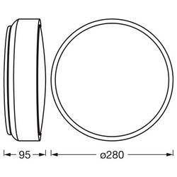OSRAM HOMELIGHTING 4099854632532 Essential Orbis E27 280mm 2 Lamp White stropní svítidlo LED E27 bílá