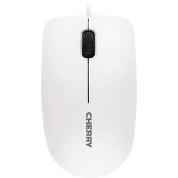 CHERRY MC 1000 optická myš, přenos USB, 3 tlačítko, 1200 dpi, bílá, šedá