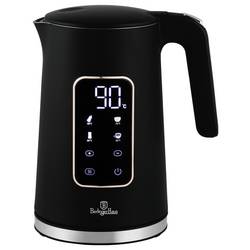 BerlingerHaus rychlovarná konvice, bez BPA, Cool touch pouzdro, ochrana proti přehřátí, Digitální časovač, indikátor, černá, růžovozlatá , BH/9674