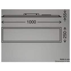 Briloner SIMPLE 7667016 LED panel 22 W neutrální bílá bílá