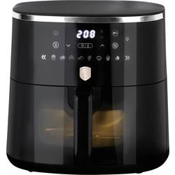 BerlingerHaus LP-BH-237 horkovzdušná fritéza 6.15 l 1750 W nepřilnavý povlak, horkovzdušný, Kontrolní okénko, funkce časovače, Digitální časovač černá,