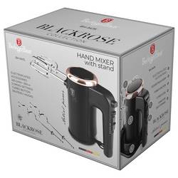 BerlingerHaus BH9475 ruční šlehač 300 W černá, růžová