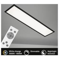 Briloner Piatto 7167015 LED panel 24 W teplá bílá, studená bílá černá