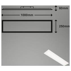 Briloner SIMPLE 7067016 LED panel 22 W neutrální bílá bílá