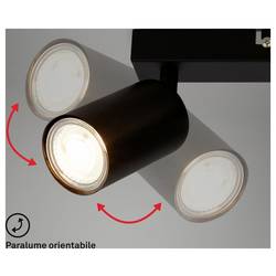 Briloner TIB 2172035 stropní lampa LED GU10 9 W černá